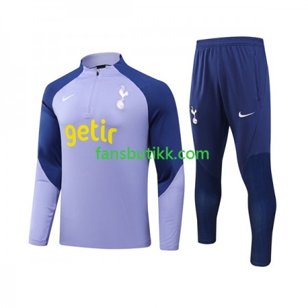 Tottenham Hotspur Lilla Trenings Collegegenser Set 2023-2024